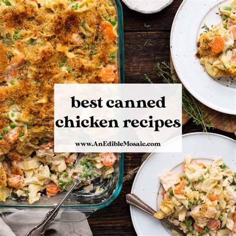 Quick Easy Canned Chicken Recipes at Van Flores blog