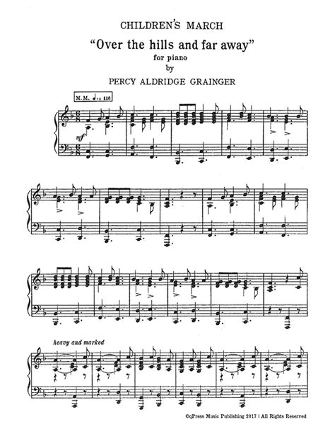 Children’s March | Piano Files