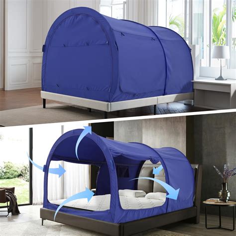 Amazon.com: Temaowz Bed Tent Twin - Privacy Tent for Bunk Bed, Portable Dream Tents Sensory Tent ...
