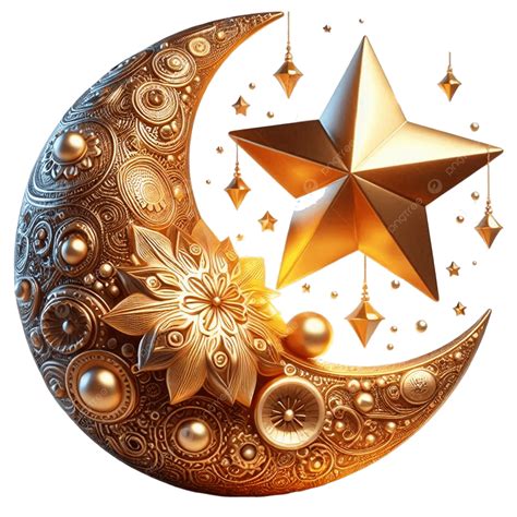 Islamic Symbolism Crescent Moon And Star, Islamic Crescent Moon And ...