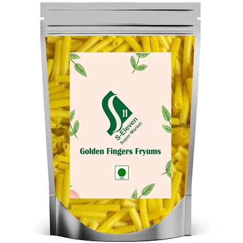 S Eleven Super Market Ready to Fry Golden Pipe Fingers Fryums/Ready to ...