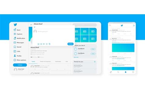 Image result for Twitter Message Interface