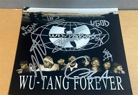 Buy Wu-tang Band FULL BAND Signed Autographed Wu-tang Forever 12x12 ...