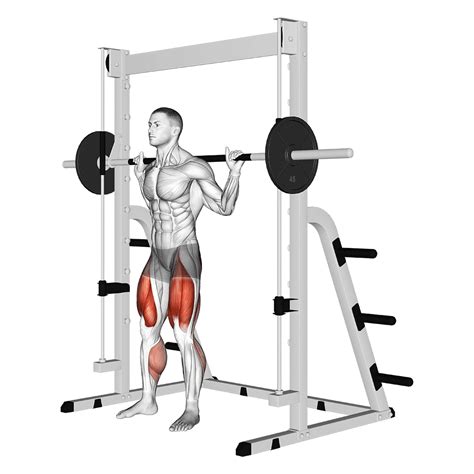 Smith Machine Reverse Calf Raises