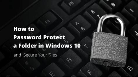 How to Password Protect a File Folder 的图像结果