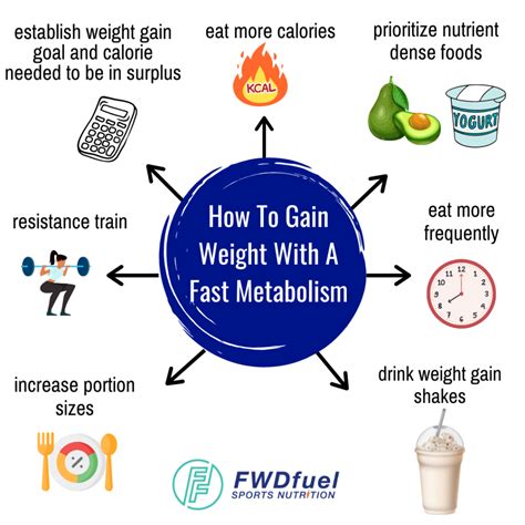 How To Gain Weight With A Fast Metabolism - FWDfuel Sports Nutrition