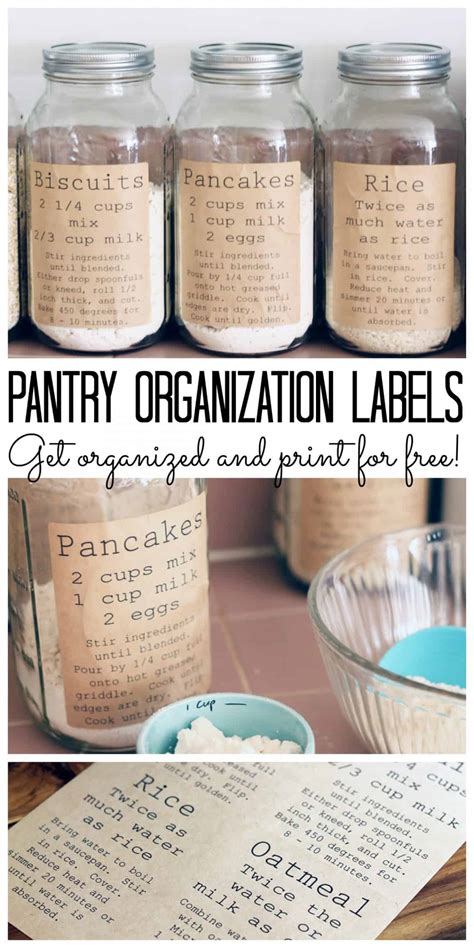 Image result for Downloadable Free Printable Pantry Labels