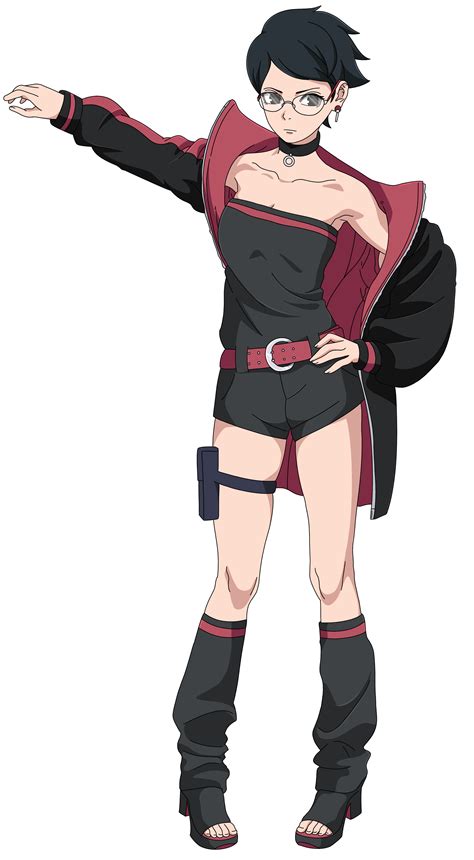 Sarada Uchiha Two Blue Vortex Render by arisusenpai on DeviantArt