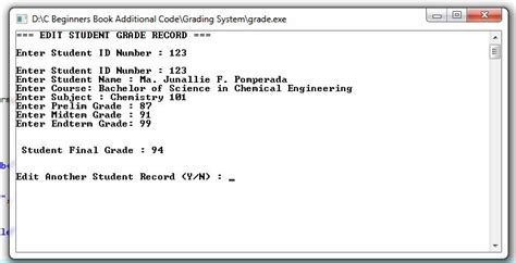 Image result for Simple Grading System in C Programming