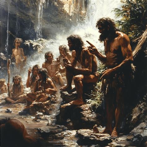 Image result for Early Humans Evolution of Language