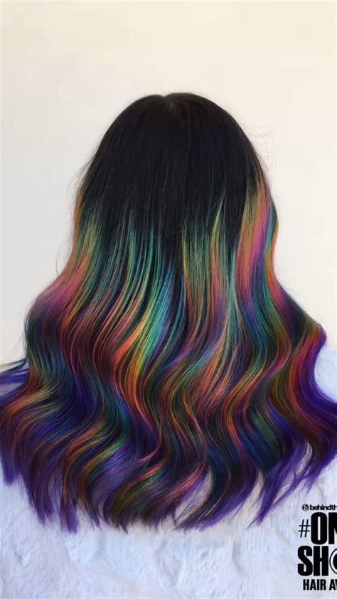 15 cool rainbow hair color ideas for festival goers – Artofit