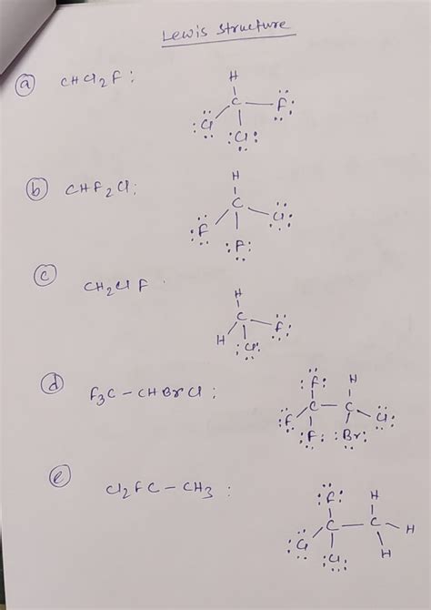 Cfc 22 Lewis Structure