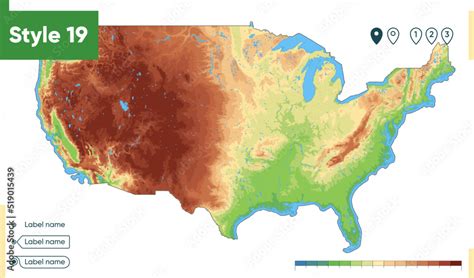 USA Geo Map 的图像结果