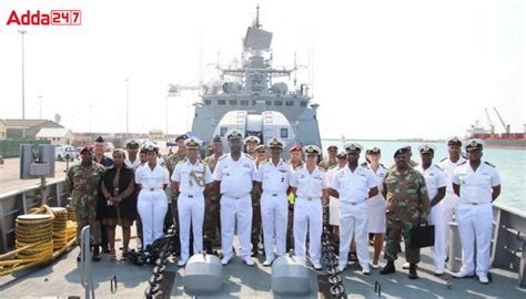 Indian Naval Ship Tarkash Reaches South Africa for IBSAMAR VII