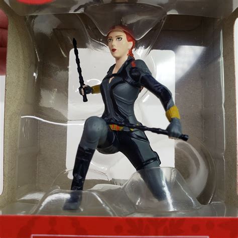 Hallmark Marvel Christmas Ornament Black Widow Fighting Pose Stance New ...