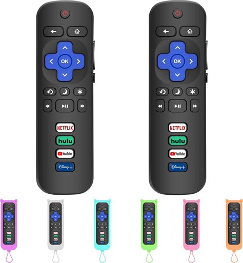 Amazon.com: Remote for Roku TV, 2-Pack Replacement for Roku TV Remote ...