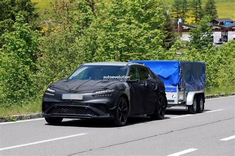 2026 Genesis GV60 Magma Performance Model Spotted With Less Camo - autoevolution