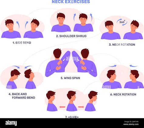 Neck syndrome. Stretch extension exercise for relieving pain necks bad stretching, head ...