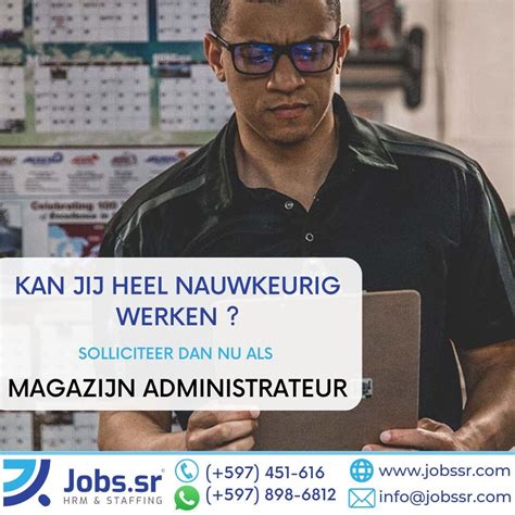 Jobs.sr HRM & Staffing on LinkedIn: Heb je interesse ? Solliciteer dan nu via https://lnkd.in/g7 ...