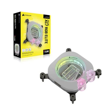 Buy CORSAIR iCUE LINK XC7 RGB ELITE White CPU Water Block | Mdcomputers.in