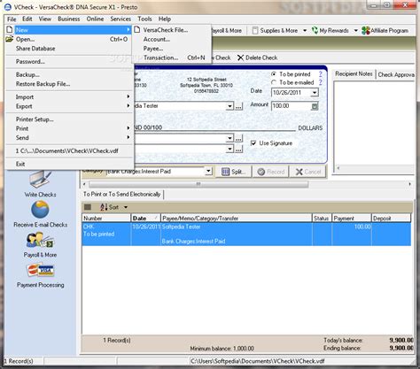 Image result for VersaCheck Setup
