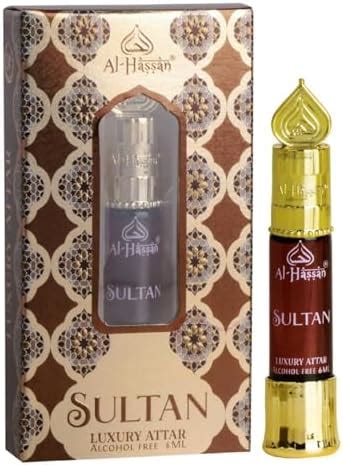 Al - Hassan Sultan Attar For Men & Women - 6ml | Alcohol Free Attar ...