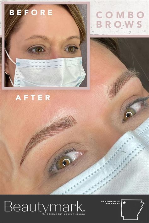Combo Brows Before & After | Permanent makeup studio, Permanent makeup, Makeup studio