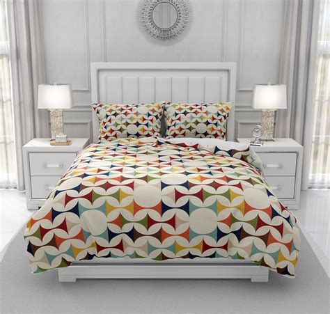 Mid Century Modern Duvet Cover | Twin Bedding Sets 2020