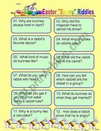 Image result for Easter Bunny Jokes and Riddles
