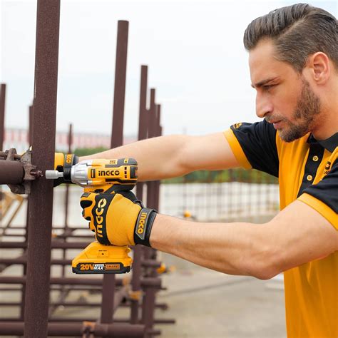 Buy INGCO 20V Cordless Impact Driver Set, 1/4 Inch Brushless Impact ...