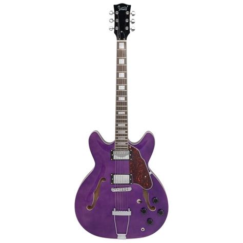 Buy Glarry Electric Guitars Semi-Hollow Body HH Pickups Laurel Wood ...
