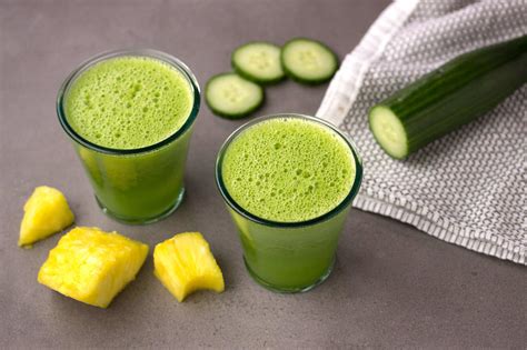 Fresh Pineapple Cucumber Juice Recipe | Bfresh.com.hk