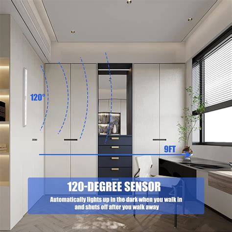 Buy Led Motion Sensor Closet Lights 6 Pack, Wireless Under Cabinet ...