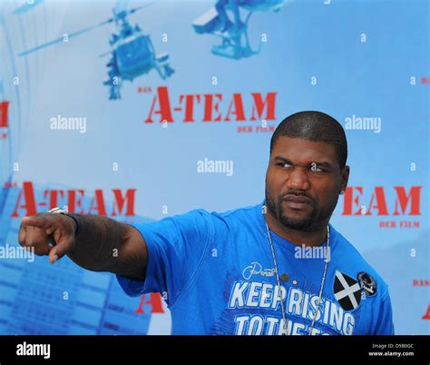 Actor Quinton "Rampage" Jackson poses for a picture at a photo session ...