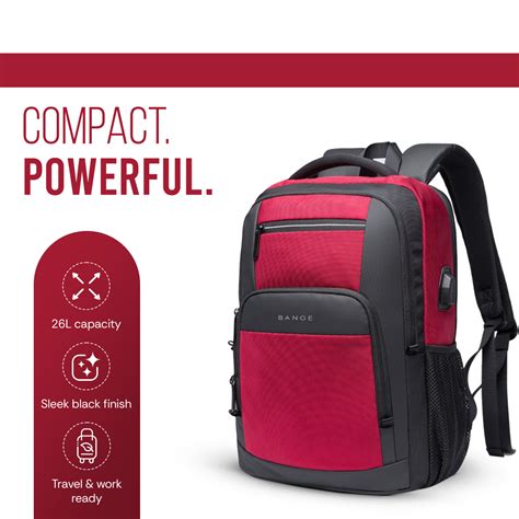 SWISS CUT DESIGN BACKPACK - RED - 26L – Red Lemon