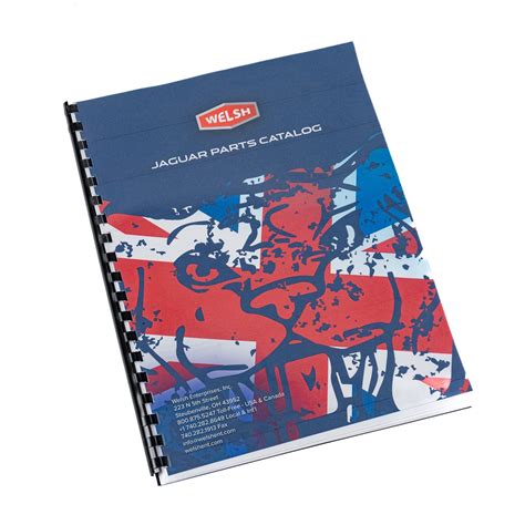 Welsh Jaguar Parts Catalog, Printed and Bound Book