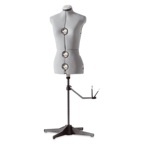 Singer Adjustable Dress Form - Medium/Large, Grey | BLICK Art Materials