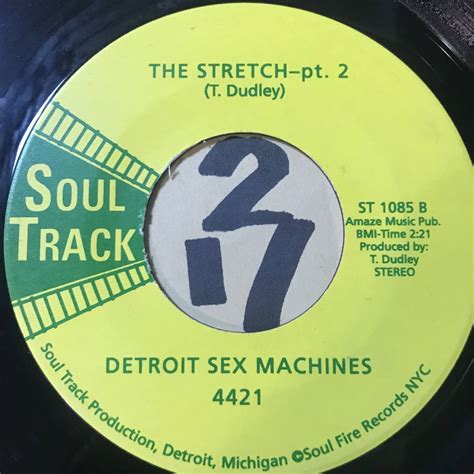 試聴 DETROIT SEX MACHINES THE STRETCH PT1 PT2 SOUL FIRE(R&B、ソウル)｜売買された ...