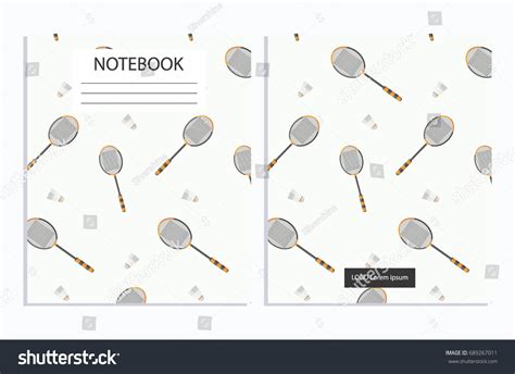 Notebook Badminton Design 的图像结果