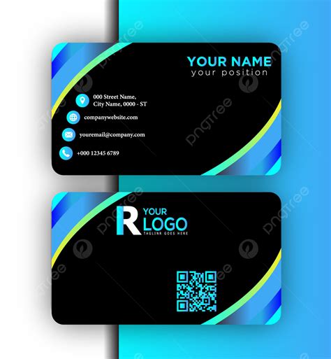Vertical Business Card Template 的图像结果