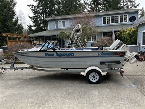 1995 Sea Nymph made by Lowe boats SS175 for Sale in Graham, WA - OfferUp
