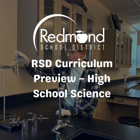 RSD Curriculum Preview – High School Science | Redmond School District