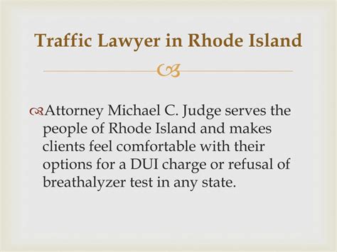 PPT - Traffic Tribunal in Rhode Island PowerPoint Presentation, free ...