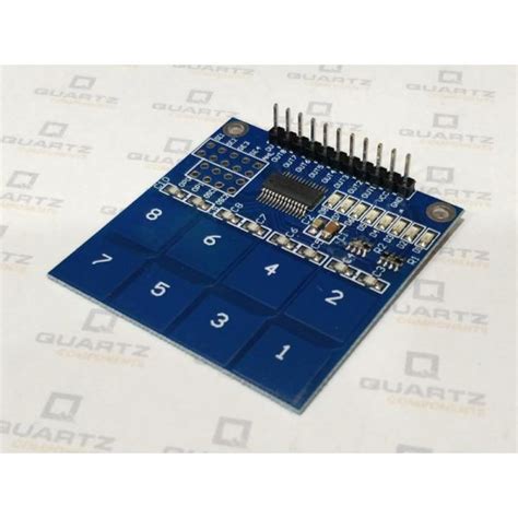 Buy TTP226 Capacitive Touch Sensor Module Online – QuartzComponents