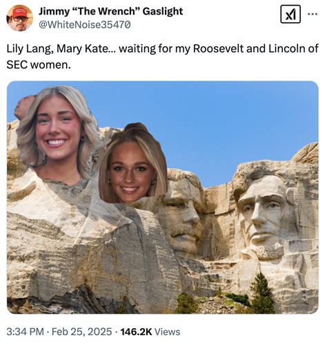 Lily Lang, Mary Kate… waiting for my Roosevelt and Lincoln of SEC women. | Mary Kate Cornett and ...