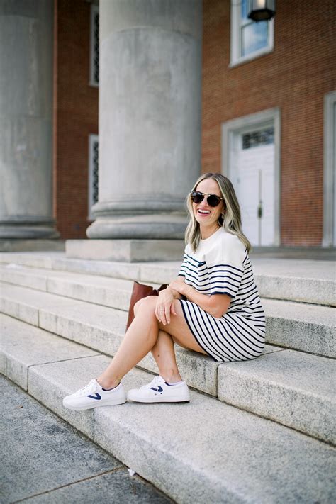 What Sneakers to Wear with Dresses (and how to style)
