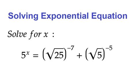 Image result for How to Solve Exponential Form