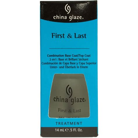 Buy China Glaze First & Last Base/Top Coat, 0.5 fl oz Online at Lowest ...