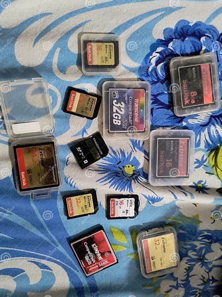 Different Types of Camera Memory Cards Editorial Stock Photo - Image of camera, types: 340663108