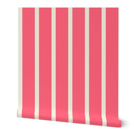 Spaced Vertical Stripes // large print Wallpaper | Spoonflower